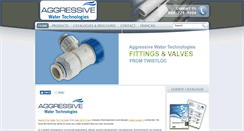 Desktop Screenshot of aggressivewater.com